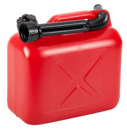 Kanister 5l lejkiem paliwo kosiarki łodzi  