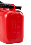 Kanister 5l lejkiem paliwo kosiarki łodzi  