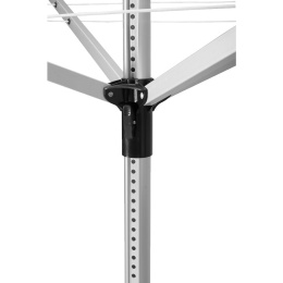 Stojąca suszarka ogrodowa 50m 185cm aluminium lekka