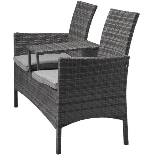 Sofa ze stolikiem ogrodowa TAO odporne UV zewnętrzne