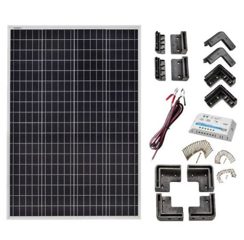 Panele słoneczne przyczepy / łodzi 110W 10A USB