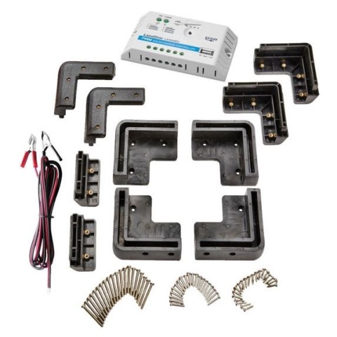 Panele słoneczne przyczepy / łodzi 110W 10A USB