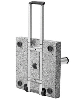 Podstawa parasol ogrodowy 38 48mm fi 28kg kamień rączka