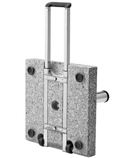 Podstawa parasol ogrodowy 38 48mm fi 28kg kamień rączka