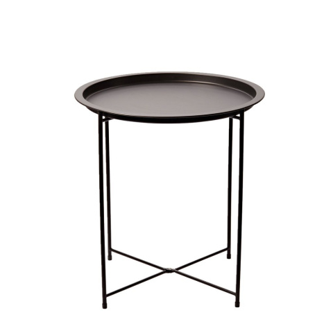 Stolik tacą BLACK RAZE 50x50cm składany ogród