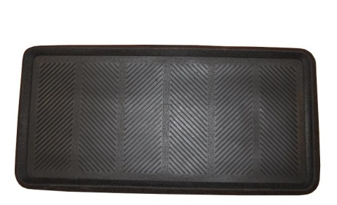 Buty ociekacz błoto GUMEN 80X40 cm gumowa czarna