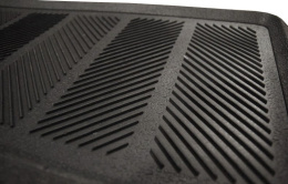 RUMEN 80 40 cm guma czarna ociekacz wycieraczka