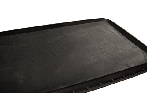 RUMEN 80 40 cm guma czarna ociekacz wycieraczka