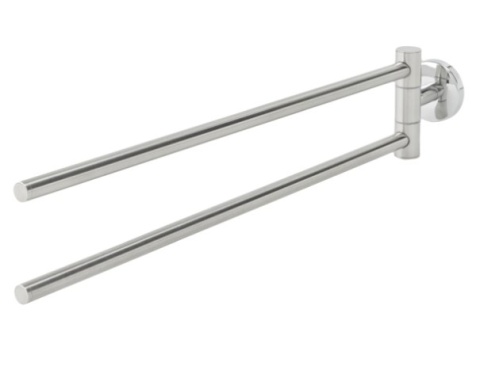 Łazienkowy ręczniki wieszak stal szczotkowana 44cm