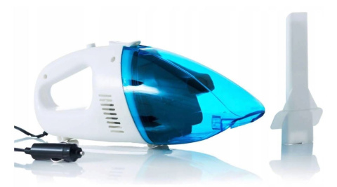 Bez workowy odkurzacz poręczny 12V zasilanie auto zakamarki