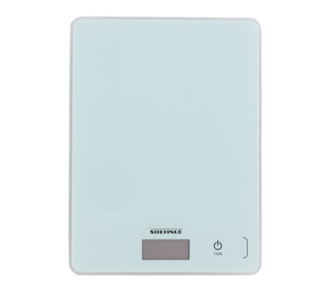 Waga kuchenna szklana do 5kg 24cm 19cm 2,5cm