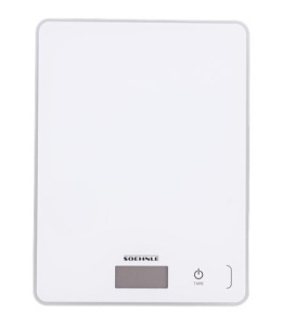 Waga kuchenna szklana do 5kg 24cm 19cm 2,5cm