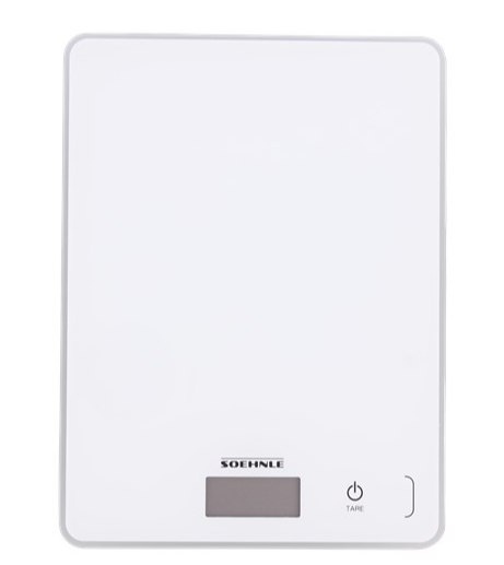 Waga kuchenna szklana do 5kg 24cm 19cm 2,5cm