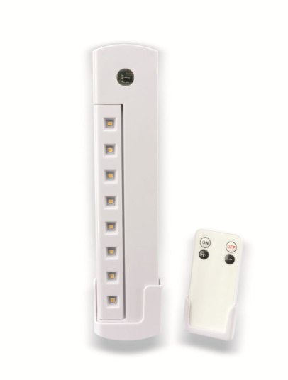 Lampka podszafkowa LED sciemnialna pilot baterie 3xAAA 