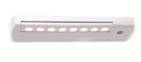 Lampka podszafkowa LED sciemnialna pilot baterie 3xAAA 