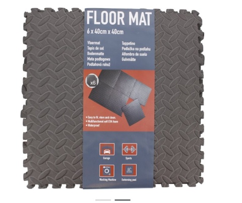 Mata siłka warsztat guma 120cm na 80cm 1cm pod maszyny chroni