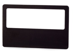 Karta lupa powiększenie 85x55mm soczewka kieszonkowa