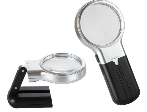 LUPA CZYTANIA SZKŁO POWIĘKSZAJĄCE 3x RĘCZNA