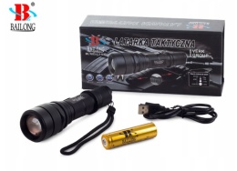 MOCNA LATARKA TAKTYCZNA ACU USB XM-L3-U3 603 ALU lotnicze