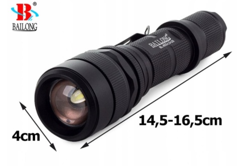 MOCNA LATARKA TAKTYCZNA ACU USB XM-L3-U3 603 ALU lotnicze