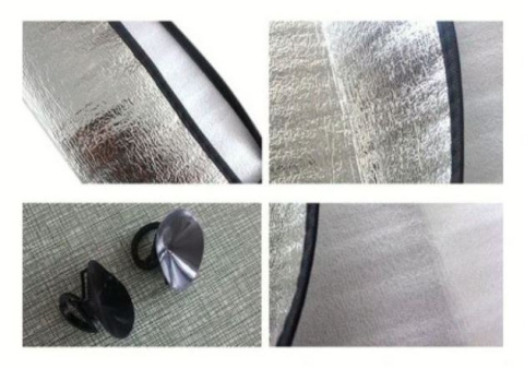 Osłona do auta przeciwsłoneczna 130 na 60cm przyzsawki